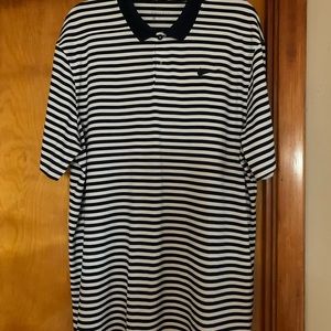 Nike Golf navy and white XL